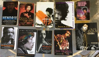 Jimi Hendrix Guitar Player Musician Biography Books - Lot Of 10 Books!