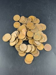100 Miscellaneous Dated Wheat Pennies