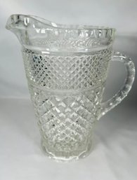 Vintage Anchor Hocking Wexford 64 Oz. Clear Glass Pitcher