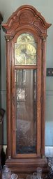 Vintage Pearl Grandfather Clock With No Chimes