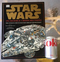 Large Vintage Star Wars Spaceships & Vehicle Cross Section Tech Prints Book