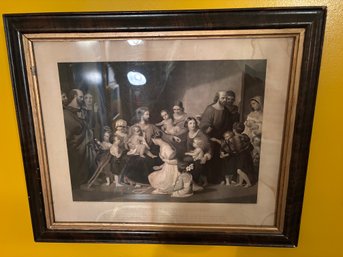 'Christ Blessing Little Children' 1863 By Samuel Sartain, Inc.