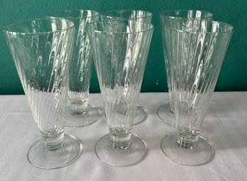 Paul Sebastian Luminarc Set Of 6 Crystal Glasses, France