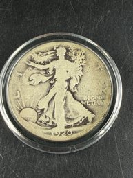 Rare 1920-S Walking Liberty Silver Half Dollar