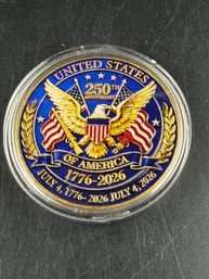 250 Years Of Liberty Challenge Coin