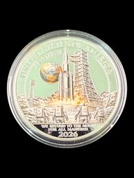 Artemis II 2026 Challenge Coin