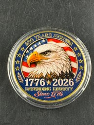 250 Years Of Liberty Challenge Coin
