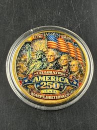 250 Years Of Liberty Challenge Coin
