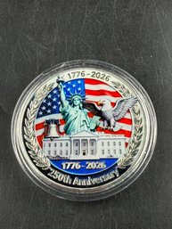 250 Years Of Liberty Challenge Coin