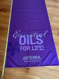 72 Long Doterra Essential Oils For Life Table Runner And Sample Holder (not Pictured)