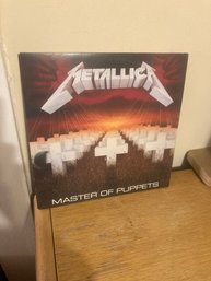 Metalica Master Of Puppets Lp 1986 Record