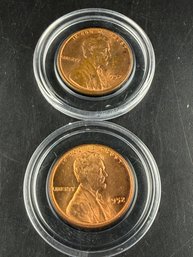 Lot Of 2 UNC Wheat Pennies 1952, 1952-D
