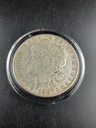 1887 Morgan Silver Dollar 90% Silver