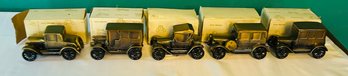 Collection Of Vintage Auto Coin Banks With Original Boxes