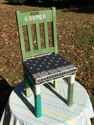 Vintage Mini Cooper Fun Child's Chair