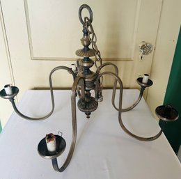 Vintage Metal Chandelier