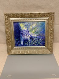 Original Barbara Buchli Art 12 3/4' X14 3/4' Under Water Healing