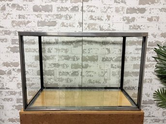 Vintage MCM Sliding Glass Door Countertop Display Case