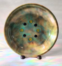 Enamel On Copper Bowl Bovano Of Conn