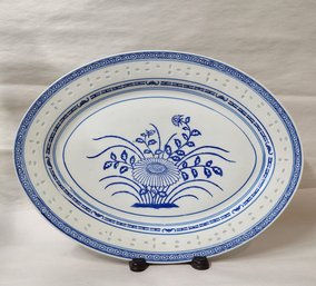 Vintage Chinese Porcelain Serving Platter