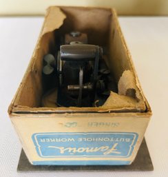 Vintage Singer Buttonhole Worker In Original Box