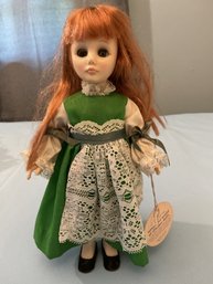 Effanbee Miss Ireland Doll In Authentic Irish Costume
