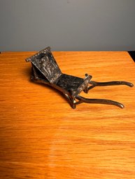 Antique Miniature Sterling Silver Barrow