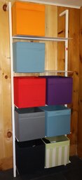 8 Collapsible Fabric Storage Cubes