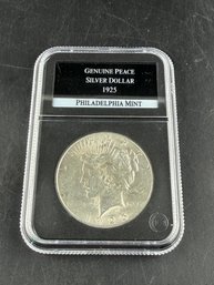 1925 Peace Silver Dollar 90% Silver