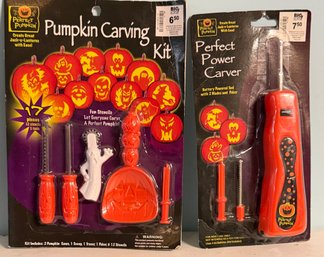 Pumpkin Carving Sets - 2 New Packages