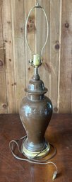 Vintage Lamp, Brown Base