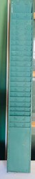 Vintage Metal Time Card Holder Rack