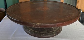 Vintage Wooden Lazy Susan