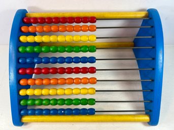 Vintage Playskool Abacus Counting Bead Toy