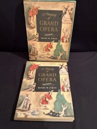 A Treasury Of Grand Opera Edited By Henry W Simon Book In Slipcase