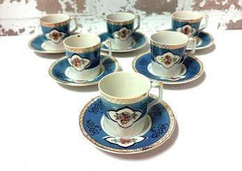 Vintage Occupied Japan Peroni Tasse Lusterware Cup & Saucer Set