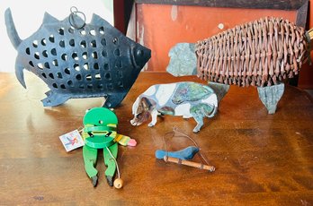 Miscellaneous Lot Of Animal Decor