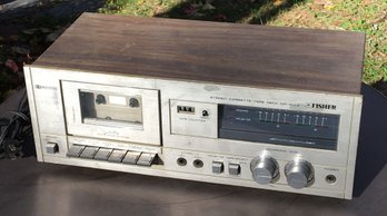 Vintage 1970s Fisher CR-4013 Stereo Cassette Deck Player / Recorder