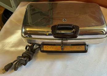 Vintage General Electric Waffle Maker