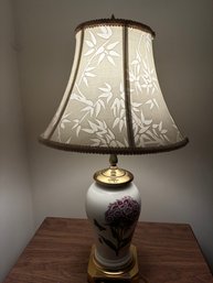 Pretty Ceramic Side Lamp