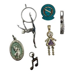 (A45) Sterling Silver Pendant Lot