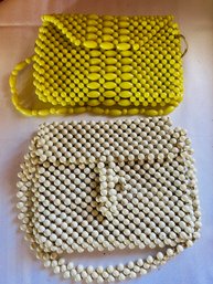 Pair Of Vintage Beaded Bags