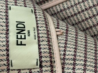 Fabulous Fendi Wool Mid Length Skirt