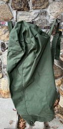 US Military Army Green Back Pack Duffle Bag