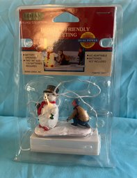 2000 Le Max Village Collection Frostys Friendly Greeting