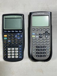 LOT Texas Instruments Graphing Calculators, NOT TESTED, TI-83 Plus, TI-89 Titanium