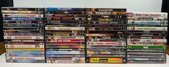 Large Lot Of Over 65 DVD Movies & TV Shows Ref: UH