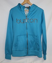 Blue Burton Dryride Full-Zip Hoodie - Size Large