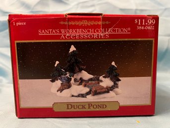 Vintage Santas Workbench Collection Accessories Duck Pond