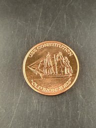 One AVDP Ounce .999 Fine Copper Round
